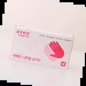식품용니트릴장갑 아베오 식품용 니트릴 장갑 핑크 100매