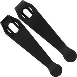 2 스파이더코 딥 캐리 포켓 클립 파라 3 - 티타늄 스톤워시 경량 스모크 나이프 준군사용 드래곤플라이 및