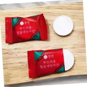 일회용 휴대용 압축 동전 티슈 개별 포장 물티슈 건티슈 여행용 캠핑용 외출용