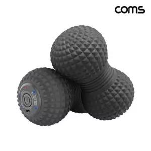 ToB Coms 땅콩형 초강력 진동 듀얼 마사지볼 2개 세트 팔 다리 양쪽 동시 사용 ZM432