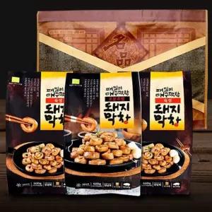 간식세트 500g 선물세트 참다올 대구 원조 생돼지막창 3팩 선물 x3팩 500gx3팩 구성 실속 전통 자 간식 한 조청 답례 명절 집들이 세트 스낵 티타임 포장 강정 개별포장