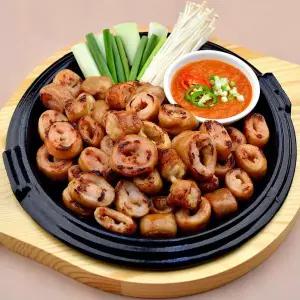 [하프클럽/오티마트]훈연 냉동 돼지막창 500g (막창 400g + 소스 100g) x 2개