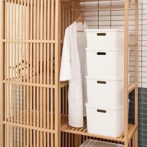 아임홈리빙 더채움 팬트리 정리함 L 2개세트(L바디2개+뚜껑2개)