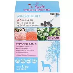 소프트사료 그레인프리 전견용 부드러운 사료 치킨 1.2KG 1개