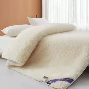 양모 매트 매트리스 호주산 침대패드 더블 흰색 두꺼운 싱글 토퍼 80x190cm