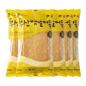 [하프클럽/]부산 미도 옛날어묵 800g (25입 사각)x5세트