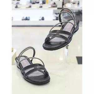 [하프클럽/미소페]미소페 여성 양가죽 큐빅 투웨이 스트랩 샌들(712524029)