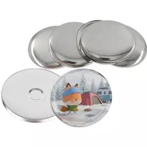 자석 핀버튼 키링 메탈 원형 DIY 제작 58MM 100개