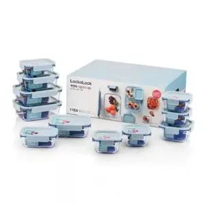 강력한밀폐력 락앤락 더클리어 플래티늄 밀폐용기 선물세트 11종