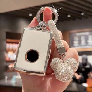 차키케이스 TPU 자동차 원격 키 케이스 커버 쉘 보호대 볼보 XC60 XC90 S60 S90 XC40 V60 V90 T5 T6 T8 폴스타 1 2 2015