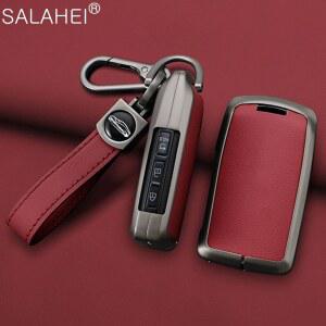 차키케이스 아연 합금 가죽 자동차 원격 키 케이스 커버 쉘 마쓰다 3 알렉사 CX30 CX 30 CX3 CX5 5 CX8 8 CX9 9 액세서리