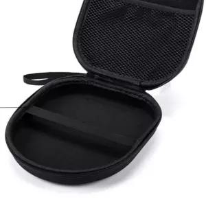 이어폰 보관함 여행용 블루투스 휴대용 헤드폰 보관 케이스 수납 파우치 스크래치방지 정리함 오디오 소형
