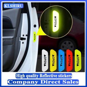 핸드폰반사판 VW 골프 5 6 7 제타 MK5 MK6 MK7 CC 티구안 파사트 B6 b7 Scirocco용 자동차 도어 스티커 자동 개방 반사 스트립