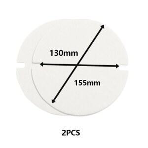 틈막이 섬유 종이 스토브 파이프 도장 플랩 연도 개스킷 재료 내열성 1200 125mm 155mm