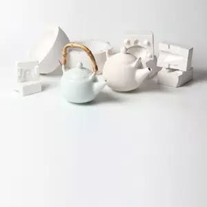 주전자 석고 몰드 다도 냄비 도자기 굽기 석고틀 DIY