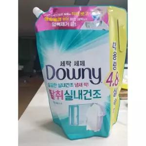 다우니 프리미엄 세탁세제 액체형 탈취실내건조 리필형 2.2L 3개