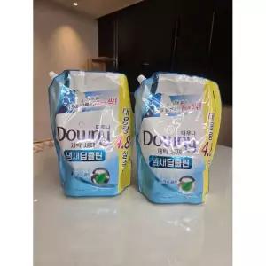 다우니 프리미엄 세탁세제 액체형 냄새딥클린 프레시 클린 리필형 2.2L 2개