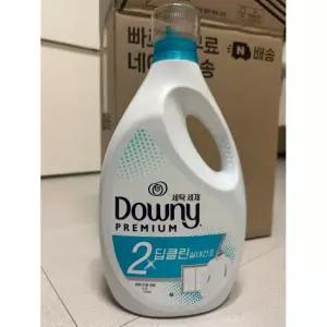 다우니 프리미엄 세탁세제 액체형 실내건조 2X 딥클린 본품 2.7L 1개