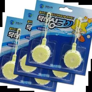 주방세정제 크린스타 걸이식 씽크대 닥터싱크 세정제 6개