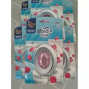 페브리즈 비치형 화장실용 향기로운 꽃향 6.3ml 본품 6개