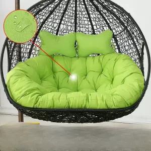 쿠션 그네 2인용 방석 스윙 라탄 푹신 전용 커버 카페 야외 요람 휴식