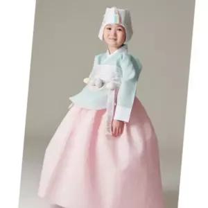 (올핀)여아한복 연아-연두당의