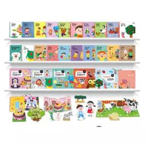 유아 어휘력표현력 쑥쑥 한글베이직교재세트 생생한 감정표현 감성