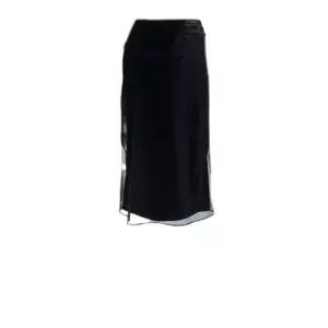 [백화점 정품] 플라스틱아일랜드 벨벳 레이어드 스커트 PR4WS062