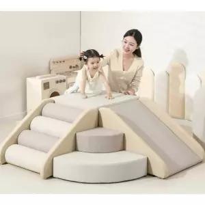 실내 놀이터 쿠션 조합 세트 놀이방 미끄럼틀 계단 정글짐