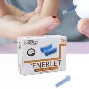 란셋 사혈침 손따는침 채혈기 채혈침 손따개 여드름압출바늘 니들 ENERLET 26G