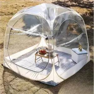 투명돔텐트 투명쉘터 감성텐트 장박 카페 이글루
