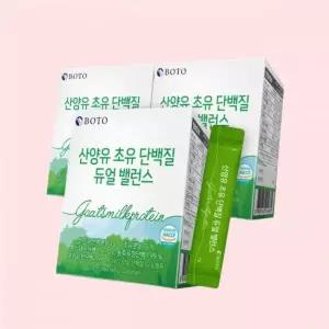 보뚜 산양유 초유 단백질 듀얼 밸런스 30포 3박스 4526090