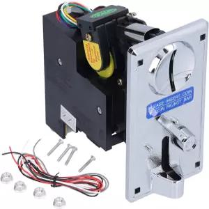 아케이드 게임 자판기용 코인 수락기 CPU 멀티 셀렉터 비교 가능한 롤다운 메치 전자 셀렉터(실버 그레이)