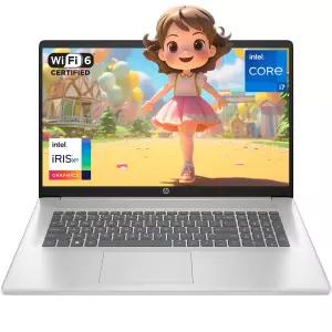 HP LAPTOP 랩탑 노트북 17T-CN300 17 HD i7-1355U 자연 실버 | 터치스크린 가성비 사무용 인강용 3273870 1