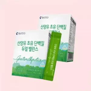 보뚜 산양유 초유 단백질 듀얼 밸런스 30포 2박스 4525912