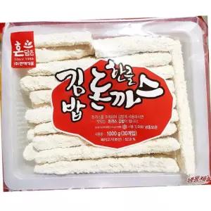한맥 김밥 돈까스 30개 1K 냉동