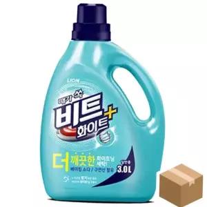 세탁세제액체 비트 세탁세제 화이트플러스 x 4입 3L