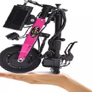 휠체어 견인기 보조기 탈착 인력거 바이크 전동 장치