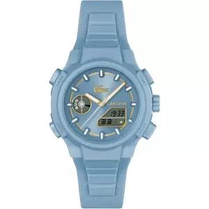 라코스테 LC33 여성용 아날로그 디지털 시계 40mm 블루
