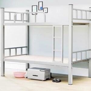 화이트 2층침대 기숙사 프레임 성인 화이트 0 9m 게스트 싱글 생활관 남자 분리형