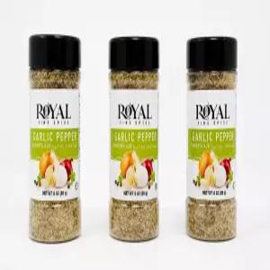 로열 파인 스파이스 갈릭 페퍼 블렌드 ？ 3온스 버거 양념 생선 포크 찹 으깬 감자 다용도 스테이크 치킨
