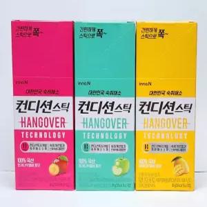 HK이노엔 컨디션스틱3종(그린애플10,망고10,자두10)