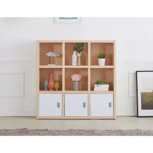 도어 (착불) 로잔느 책장 SJ가구 1200 3단