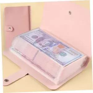 지폐 화폐 수집가 전용 투명 포켓 앨범 기념 지폐 정리 보관 케이스 컬렉션 북