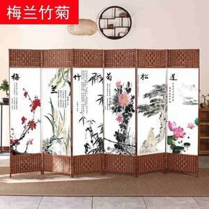 병풍 차례용 가림막 칸막이 접이식 높이 제사병풍 수묵화 상차림 산수화 펜션 민화 호텔