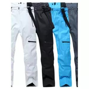 겨울 스키복 F9508 화이트 빅사이즈 보드복 바지 두꺼운 3XL S