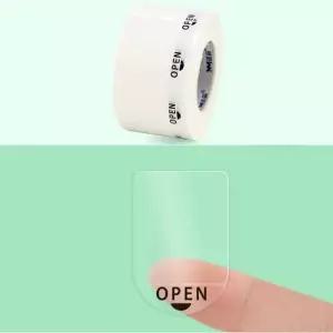 포장 스티커 문구 감사 직사각형 비즈니스용 파티 배달 업소용