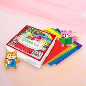 종이나라 300장 양면색종이 30색 어린이 종이접기 색종이 케이스 유아 첫종이접기 보관함 대용량