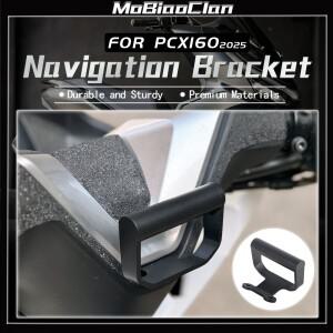 혼다 PCX160 2025 PCX125 pcx 160 125 GPS 플레이트 지지대 바이크 오토바이 내비게이션 브래킷 스탠드 폰