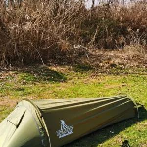 비비색 비비 텐트 초경량 비박 알루미늄 인용 백패킹